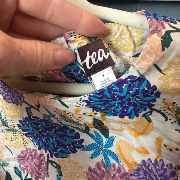 Tea Collection Ruffle Top 7 - Picture 3 of 7